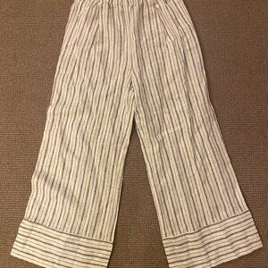 Reformation Fernando Linen Wide Leg Pant